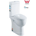 Casa de banho de duas peças Wc Toilet Porcelain Sanitary Ware with Watermark (A-8011)